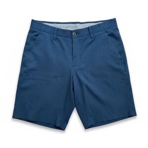 Under Armour Men's Navy Flat Front Shorts